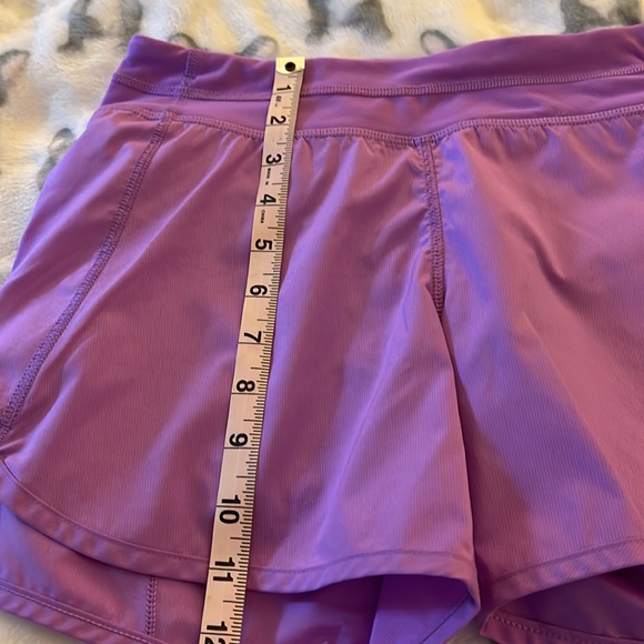 Ivivva workout shorts in light purple. Size 14 - Picture 7 of 7